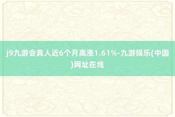 j9九游会真人近6个月高涨1.61%-九游娱乐(中国)网址在线