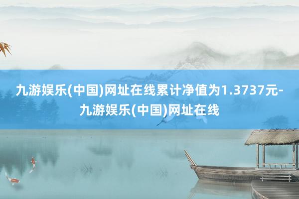 九游娱乐(中国)网址在线累计净值为1.3737元-九游娱乐(中国)网址在线